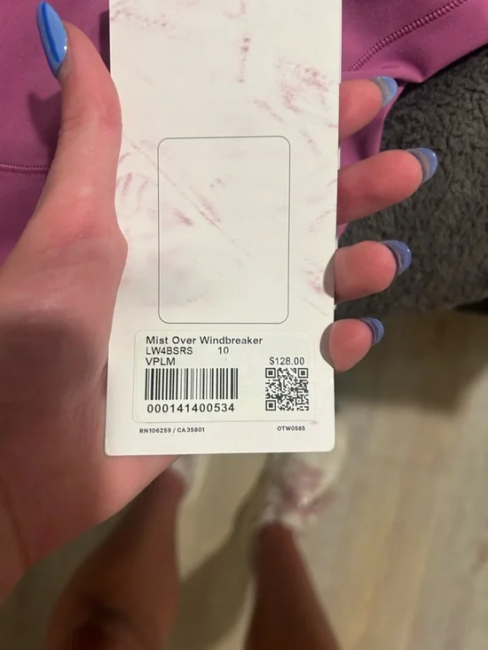 lululemon athletica Mist Over Windbreaker in Magenta - Picture 2 of 5